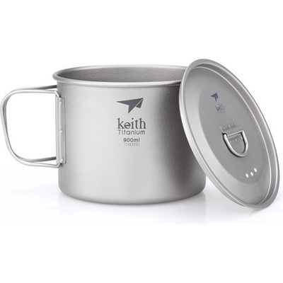 Keith titanium Titanový hrnec Mug 900 ml