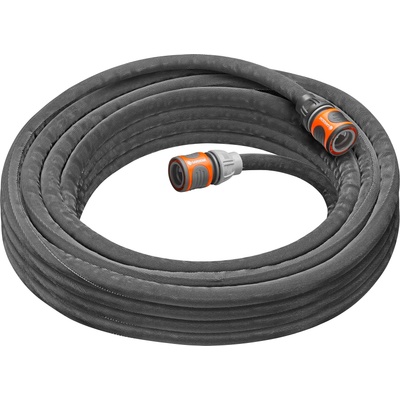GARDENA Liano Life textile hose 1/2 inch, 10 m: highly flexible garden hose made of textile fabric, with PVC inner hose, no kinking, lightweight, weather-resistant (18440-20)