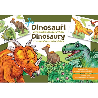 Vystřihovánka jednoduchá Dinosauři 242
