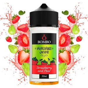 Bombo Wailani Juice Strawberry and Pear 40ml/120ml
