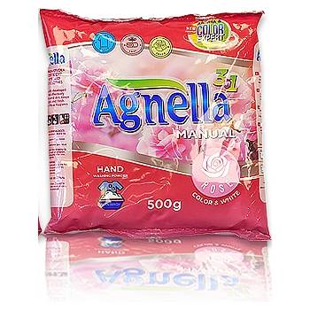 Agnella прах за ръчно пране Роза, 500гр