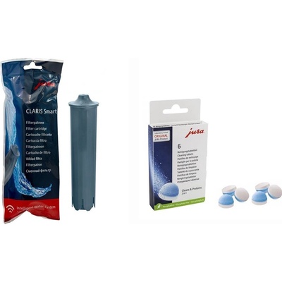 Jura Claris filter Smart + Jura čistiace tablety 6 ks