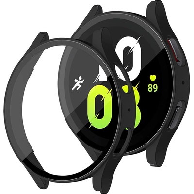 Techsuit Протектор за Samsung Galaxy Watch4 / 5 (40 мм) + Протектор - Defense360 Pro - черен