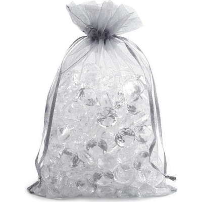 Dárkový pytlík 15x24 cm organza, barva 1 bílá