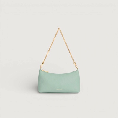 Coccinelle AURA kožená MINI BAG Aquamarine