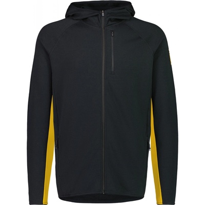 Mons Royale APPROACH MERINO SHIFT FLEECE HOOD black