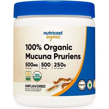 Nutricost Organic Mucuna Pruriens, 250 g, Nutricost (00878 (212101) NC)
