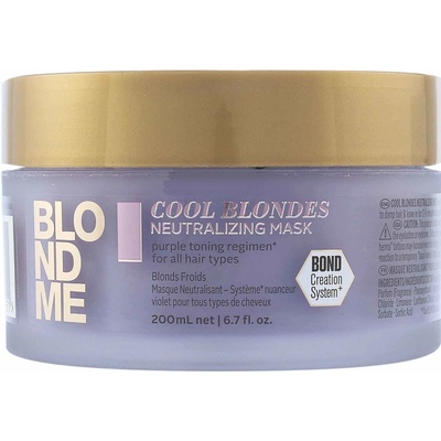 Schwarzkopf BlondME Cool Blondes Maske 200 ml