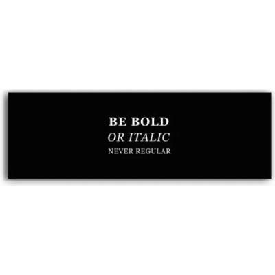 Fotoobraz 150x55 cm panorama Never be regular