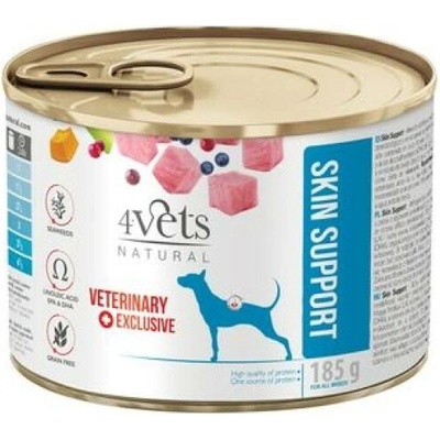 4Vets Natural Veterinary Exclusive Skin Support 185 g