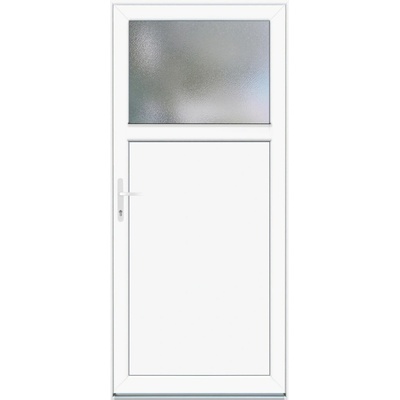 PANTO Plastové bočné vstupné dvere K 504-88 biele 88 cm x 198 cm pánt vľavo