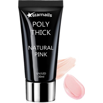 Starnails Polygel v tube Poly Thick Natural Pink 30 ml