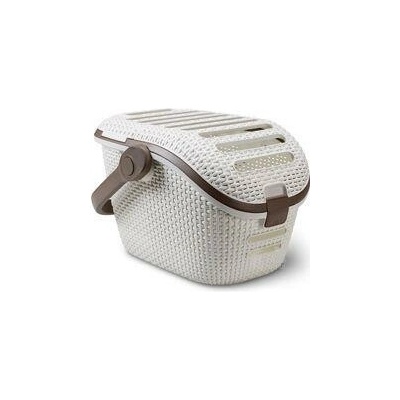 Curver Prepravka Rattan mocha 51 x 38 x 33 cm
