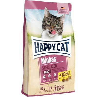 HappyCat Minkas Sterilised Geflügel 500 g