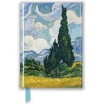 Flame Tree Publishing Vincent Van Gogh: Wheat Field with Cypresses (Foiled Pocket Journal) | Flame Tree Studio