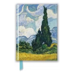 Flame Tree Publishing Vincent Van Gogh: Wheat Field with Cypresses (Foiled Pocket Journal) | Flame Tree Studio