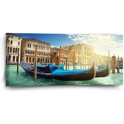 Sablio Obraz Gondola - 110x50 cm