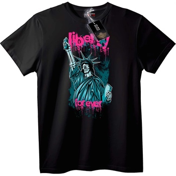 NOONEBRAND Тениска Либерти Череп - 4XL, White