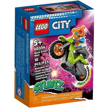 LEGO® City 60356 Medvěd a kaskadérská motorka