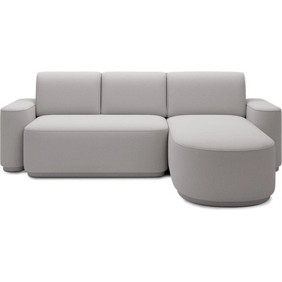 Eltap Светлосив шенилов разтегателен ъглов диван с място за съхранение (десен ъгъл) Aurumm - ELTAP (CO-AUR-RT-04ENJ)