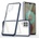 HQWear Прозрачен кейс 3в1 за Samsung Galaxy A22 4G с гел рамка, син (9145576242643)