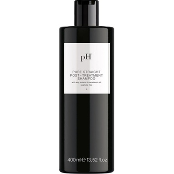 pH Laboratories pH Шампоан за идеално права коса Pure Straight, 400 ml