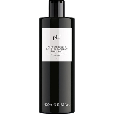 pH Laboratories pH Шампоан за идеално права коса Pure Straight, 400 ml