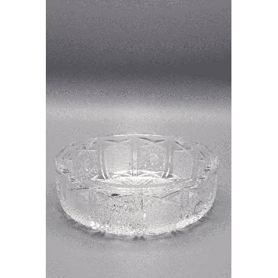 Krištáľový brúsený popolník ÚSVIT 15 cm