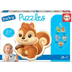 Educa Животни - пъзел над 2г (edu13473)
