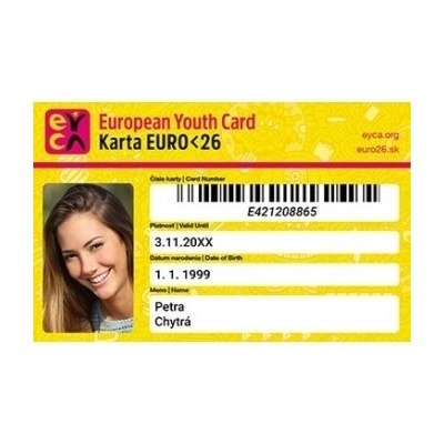Preukaz Karta EURO