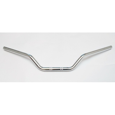 Řidítka 22mm offroad 70cm stříbrné