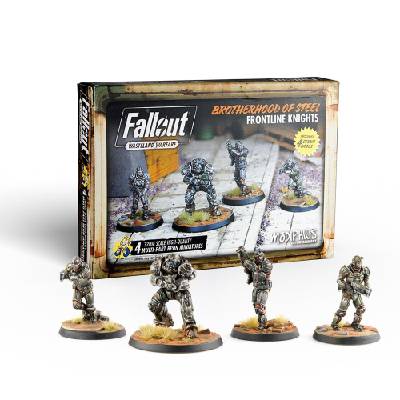 Fallout: Wasteland Warfare - Brotherhood of Steel Frontline Knights - EN