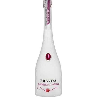 Vodka Pravda Raspberry 37,5% 0,05 l (holá láhev)