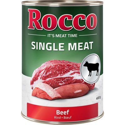 Rocco Single Meat Adult hovädzie 6 x 400 g