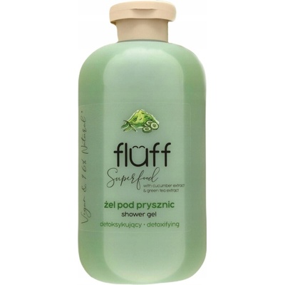 Fluff Sprchový gél Detoxikačný uhorka a zelený čaj 500 ml