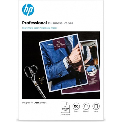 HP Professional Business Paper, Matte, 200 g/m2, A4 (210 x 297 mm), 150 sheets (7MV80A)