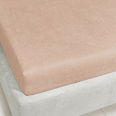 Homa froté prostěradlo PLUS beige 130 g 180x200