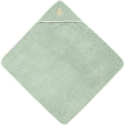 Vossen detský uterák s kapucňou Soft Green 100 x 100 cm