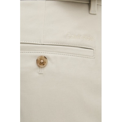 Calvin Klein официален панталон мъжки от памук с еластан (LV04LE612G)