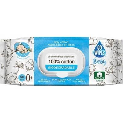 GoWipes Vlhčené obrúsky pre bábätká 50 ks