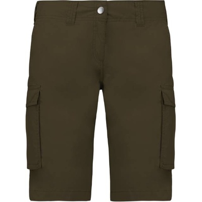 Kariban VINTAGE K756 Dámské kraťasy light khaki