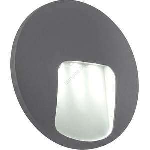BOWI Led външно стенно осветително тяло dacu led/3w/230v ip54 сиво (bw0434)