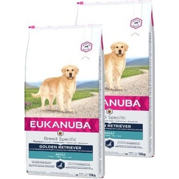 Eukanuba Golden Retriever 2 x 12 kg