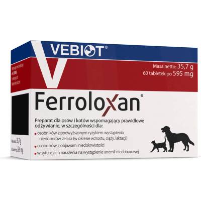 Nutrifarm Sp. z o. o VEBIOT Ferroloxan 60 таблетки