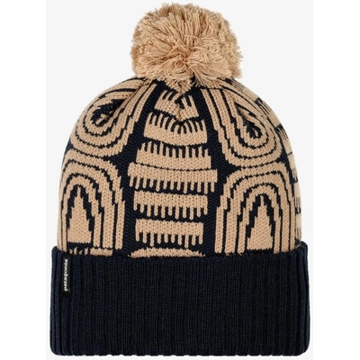 Patagonia POWDER TOWN beanie hnedá