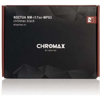 Noctua Охладител за процесор Noctua - NM-i17xx-MP83-chromax. black (NM-I17XX-MP83-CHROMAX.BLACK)