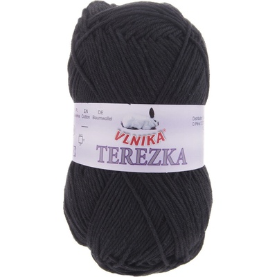 VLNIKA Příze Terezka Varianta: 123 černá – Zboží Dáma