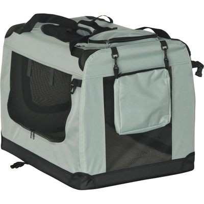 Rebel RA-1301 Skládací přepravní taška pro zvířata S 50 x 34 x 36 cm, šedá