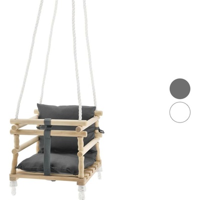 lupilu Dětská dřevěná houpačka