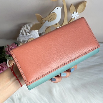 Image 1 of Дамско портмоне Orange/Yellow Модел-W34